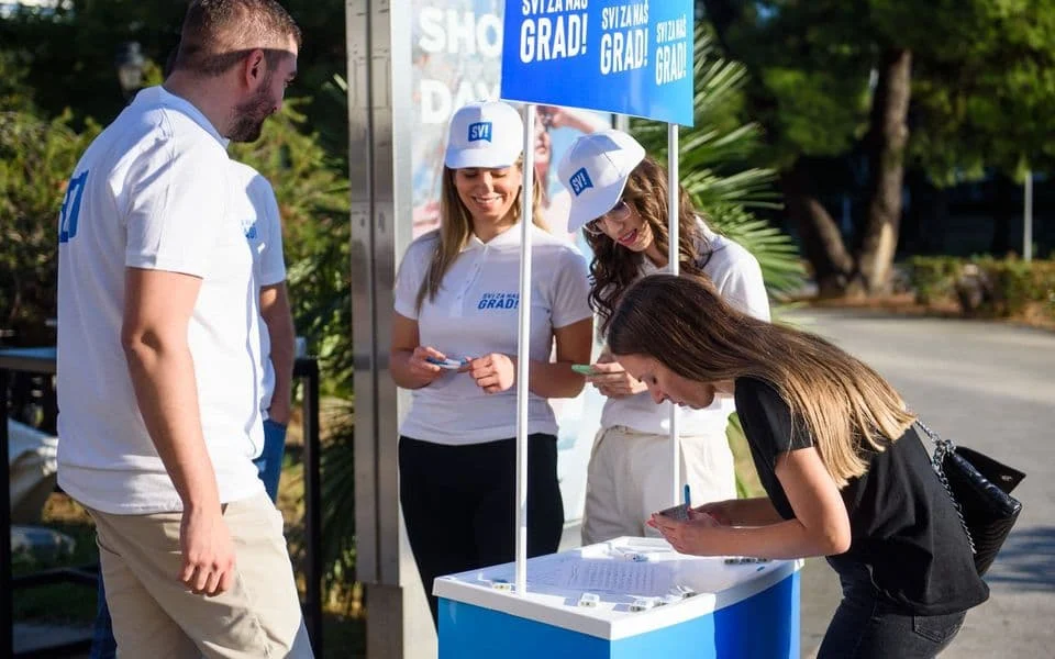 Za jedan dan više od 10.000 potpisa podrške Pokretu „Svi za naš GRAD“
