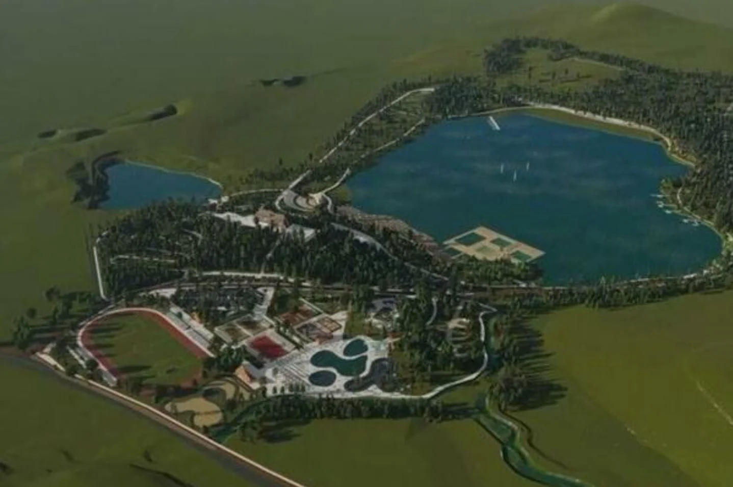 Opština Pljevlja namjerava da uloži 12 miliona eura u sportsko-rekreativni kompleks na Borovičkom jezeru