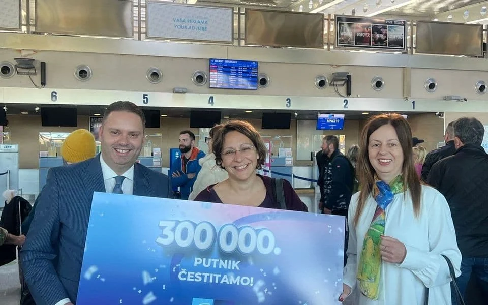 Air Montenegro prevezao 300.000 putnika
