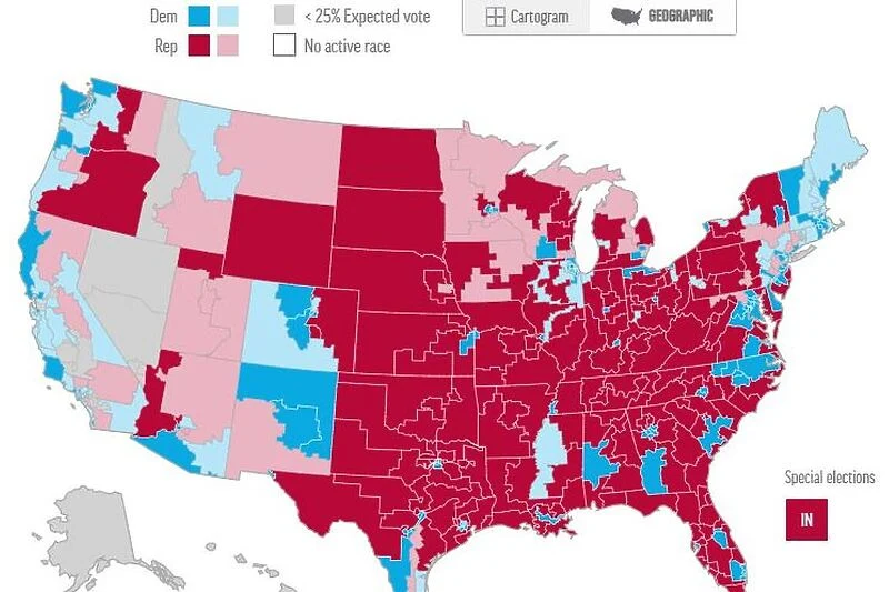 Izbori u Americi: Republikanci bliži preuzimanju Predstavničkog doma, neizvjesno u trci za Senat