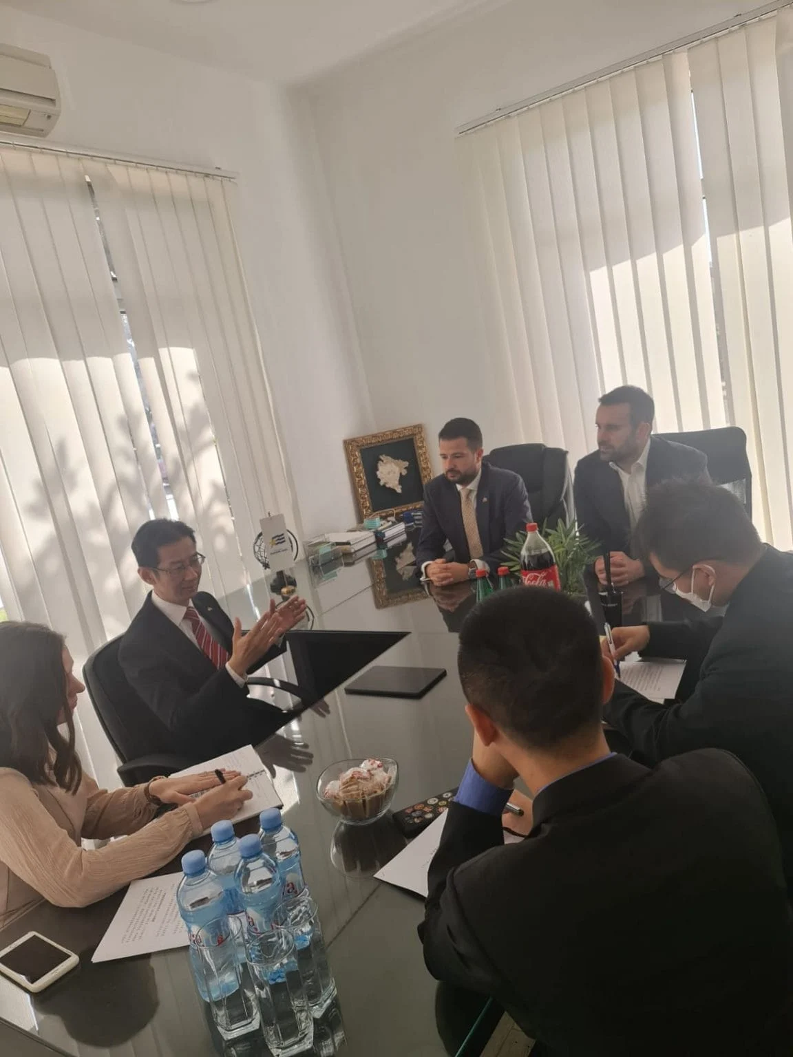 Spajić i Milatović sa kineskim ambasadorom