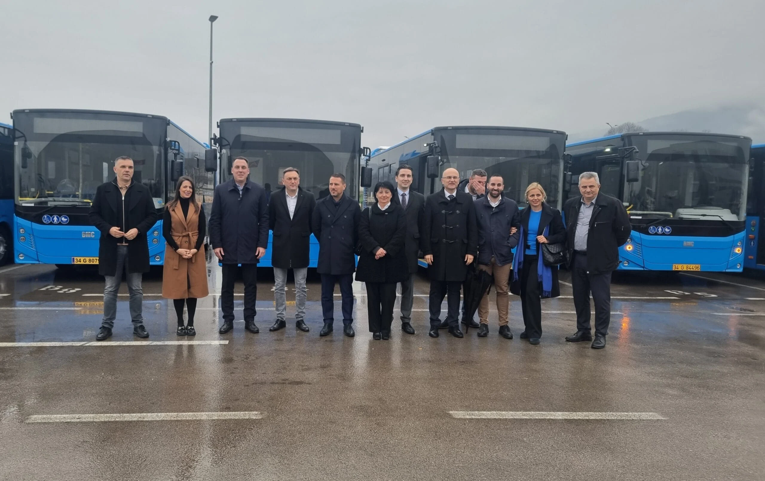 Podgorica: Stigao novi kontigent autobusa