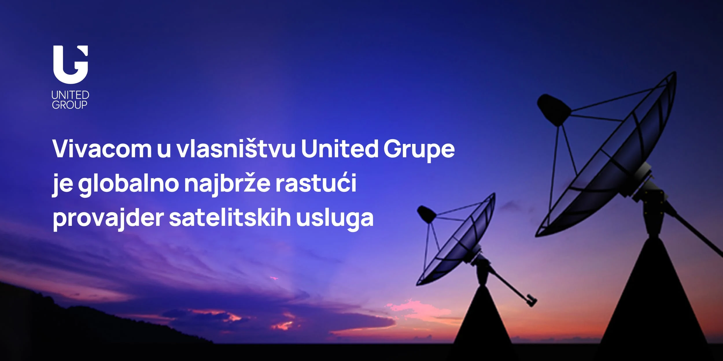 Vivacom, u vlasništvu United Grupe, globalno najbrže rastući provajder satelitskih usluga