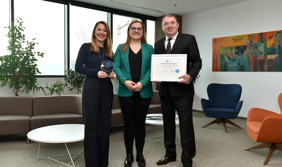 Erste banci uručen treći uzastopni certifikat Employer Partner