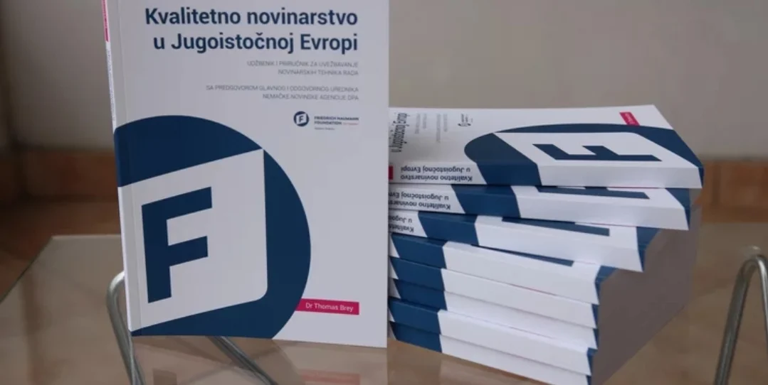 Knjiga Tomasa Braja u izdanju Fondacije Fridrih Nauman: Kvalitetno novinarstvo u Jugoistočnoj Evropi – primjeri Hrvatske, Srbije i drugih