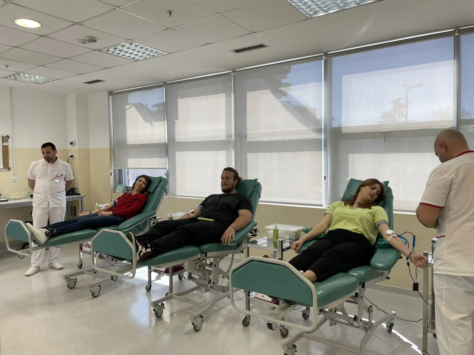 ČINI DOBRO: Uspješno realizovana akcija dobrovoljnog davanja krvi