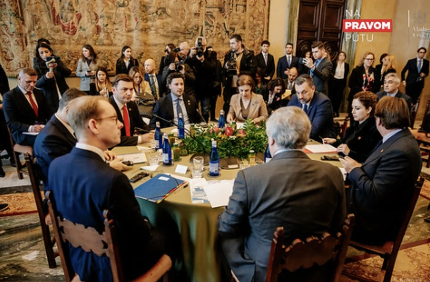 Tajani dočekao Abazovića u Rimu, počeo sastanak ministara vanjskih poslova Zapadnog Balkana