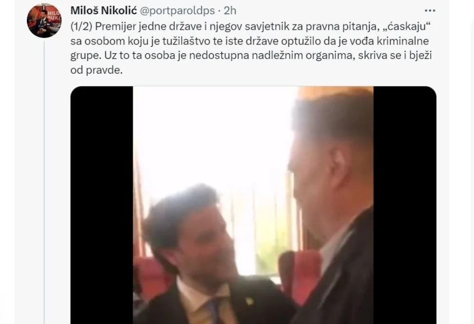 Susret Kneževića i Abazovića na Kembridžu uznemirio Nikolića, tvitnuo pa dobio žestoke odgovore ne Tviteru!
