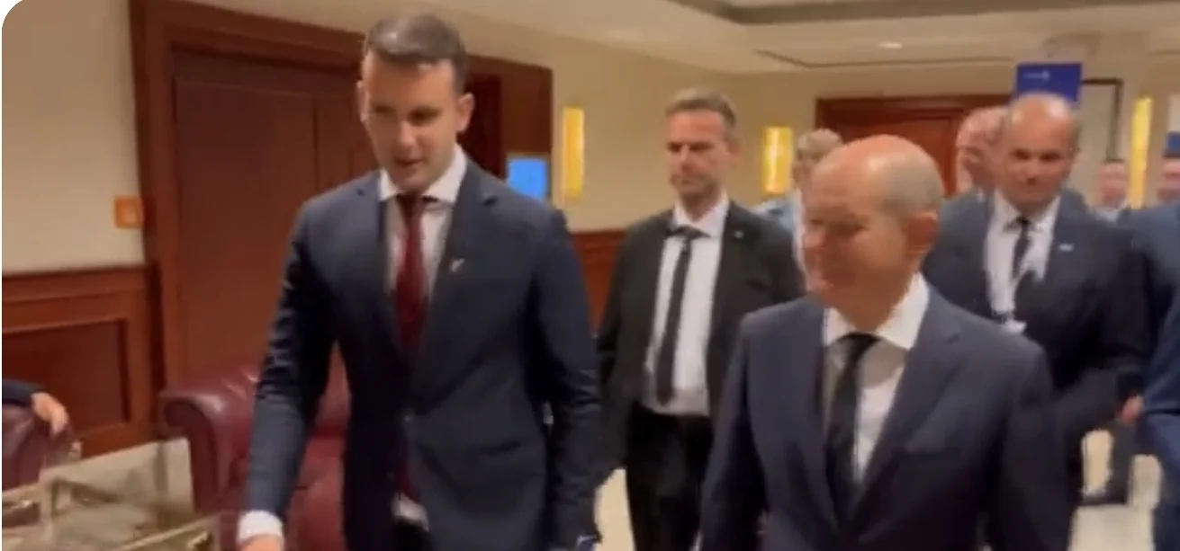 Spajić u Berlinu sa njemačkim kancelarom Šolcom