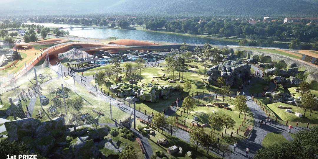 Izabrano idejno rješenje zoo vrta u Beranama