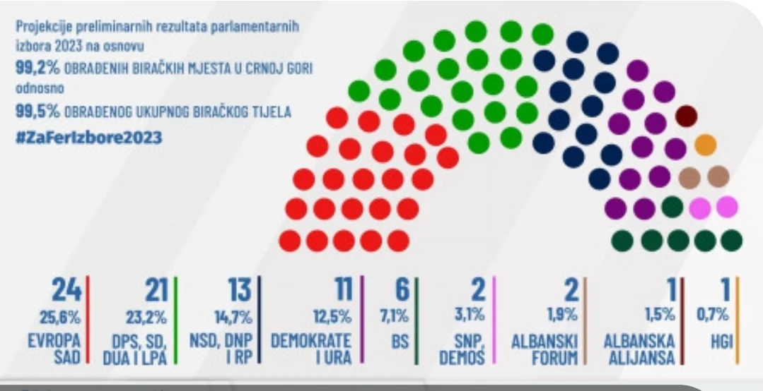 CeMI: Obrađeno 99,5 odsto biračkog tijela, SNP ima cenzus
