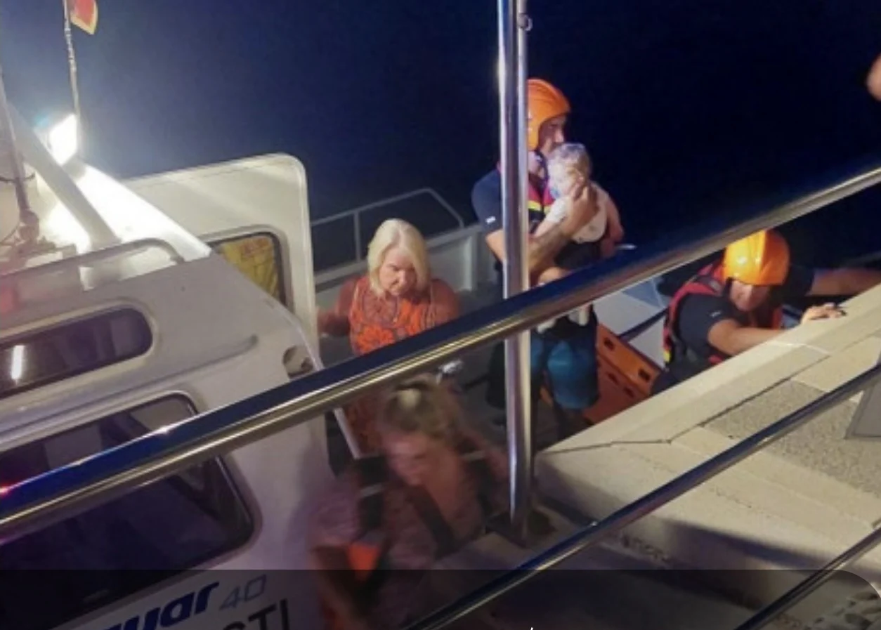 Spasena beba sa kruzera ‘‘Marella explorer‘‘