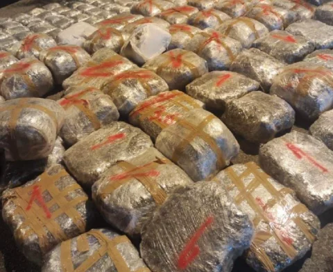Na Božaju zaplijenjeno 180 pakovanja skanka: Droga švercovana iz Albanije
