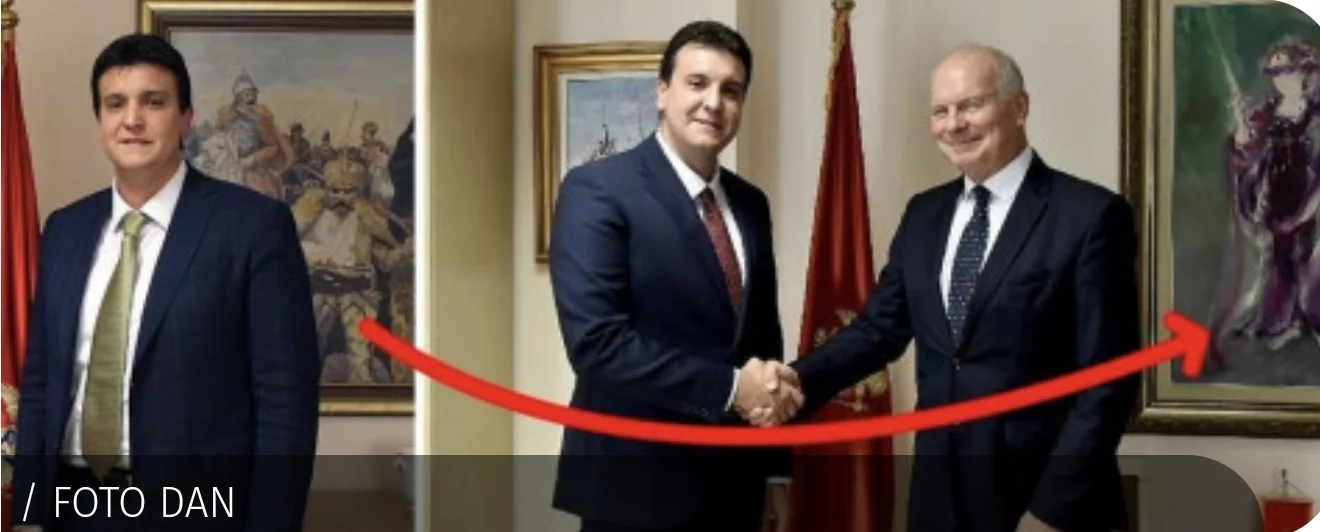 Ministar lično pospremio kancelariju: Milović uklonio "Seobu Srba" i vratio "Justiciju"