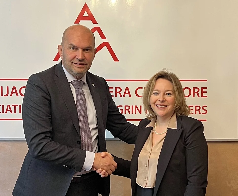 Novoimenovana ambasadorka Francuske u Crnoj Gori posjetila Asocijaciju menadžera CG