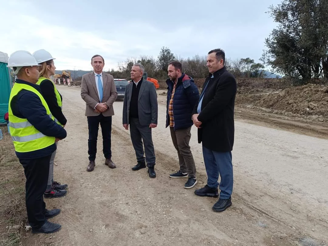 Lakušić obišao radove na rekonstrukciji dionice puta M2 Tivat – Jaz