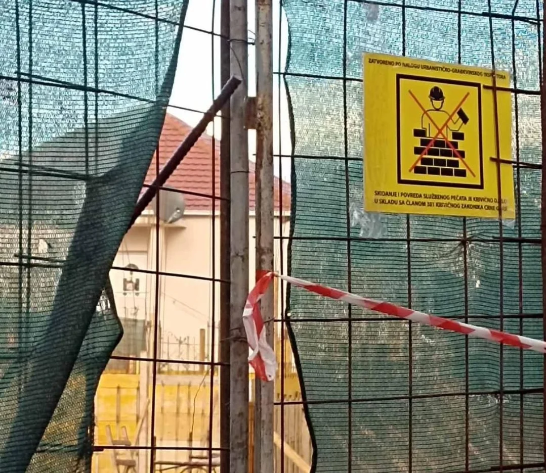 Zabrana gradnje u Beogradskoj ulici