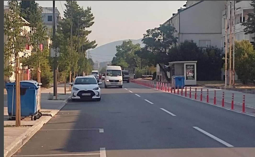 Izbrisaće 56 parking mjesta u Ulici kralja Nikole