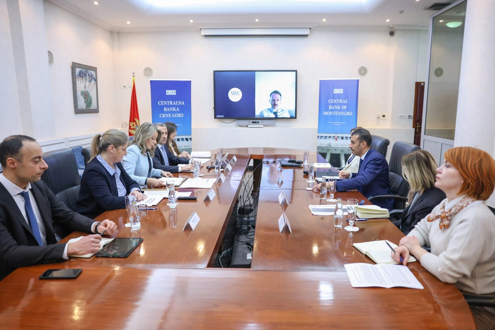 Sastanak CBCG - EBRD: Jačati mala i srednja preduzeća