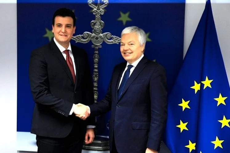Milović sa komesarom Rejndersom: Ministarstvo pravde sada radi dinamikom i intenzitetom koji su u Crnoj Gori nezabilježeni od početka pregovora sa EU