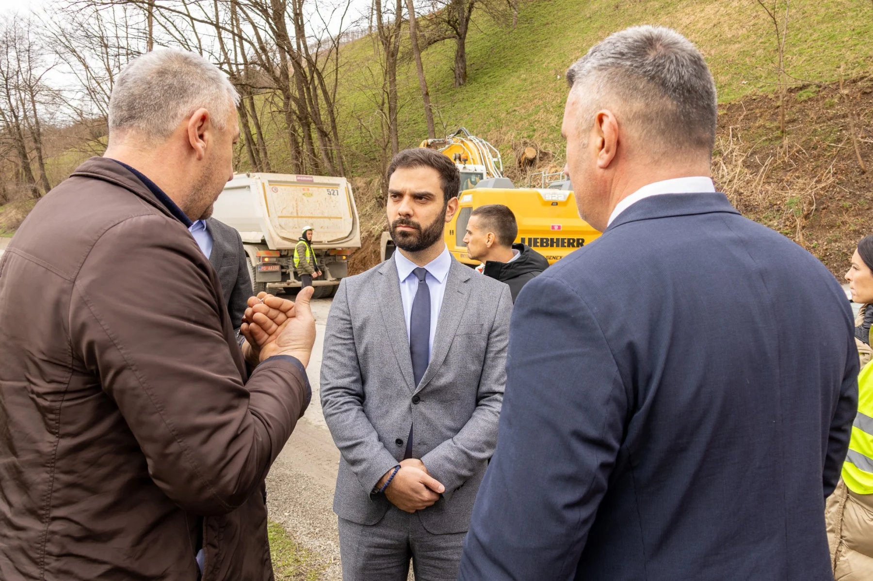 RADULOVIĆ: Počela rekonstrukcija puta od Lepenca do Ribarevina