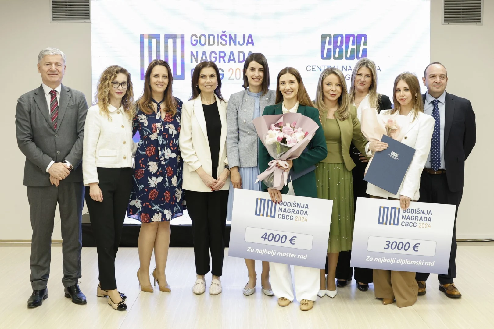 Dodijeljenje Godišnje nagrade CBCG za 2024. godinu