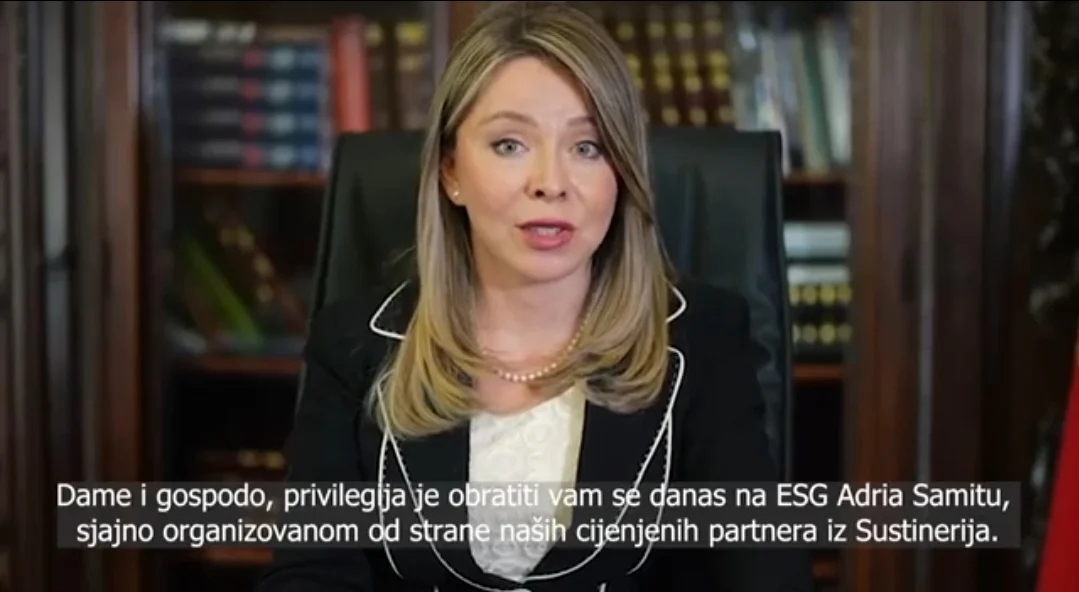 RADOVIĆ: CBCG podržava put ka zelenijoj, održivijoj i otpornijoj ekonomiji (VIDEO)