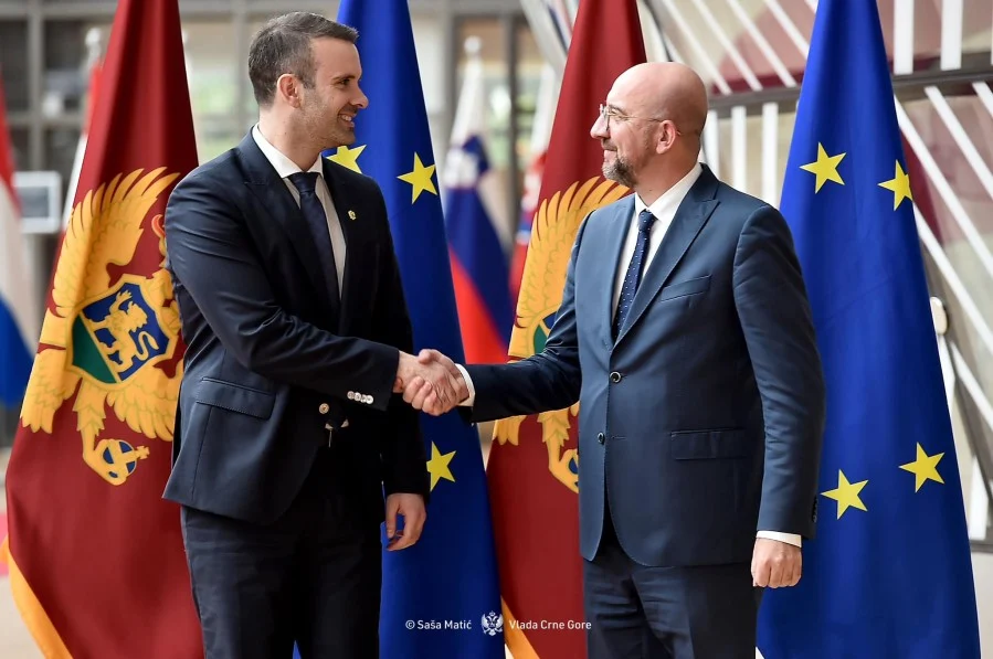Spajić sa Mišelom: Nadam se skorom zatvaranju poglavlja