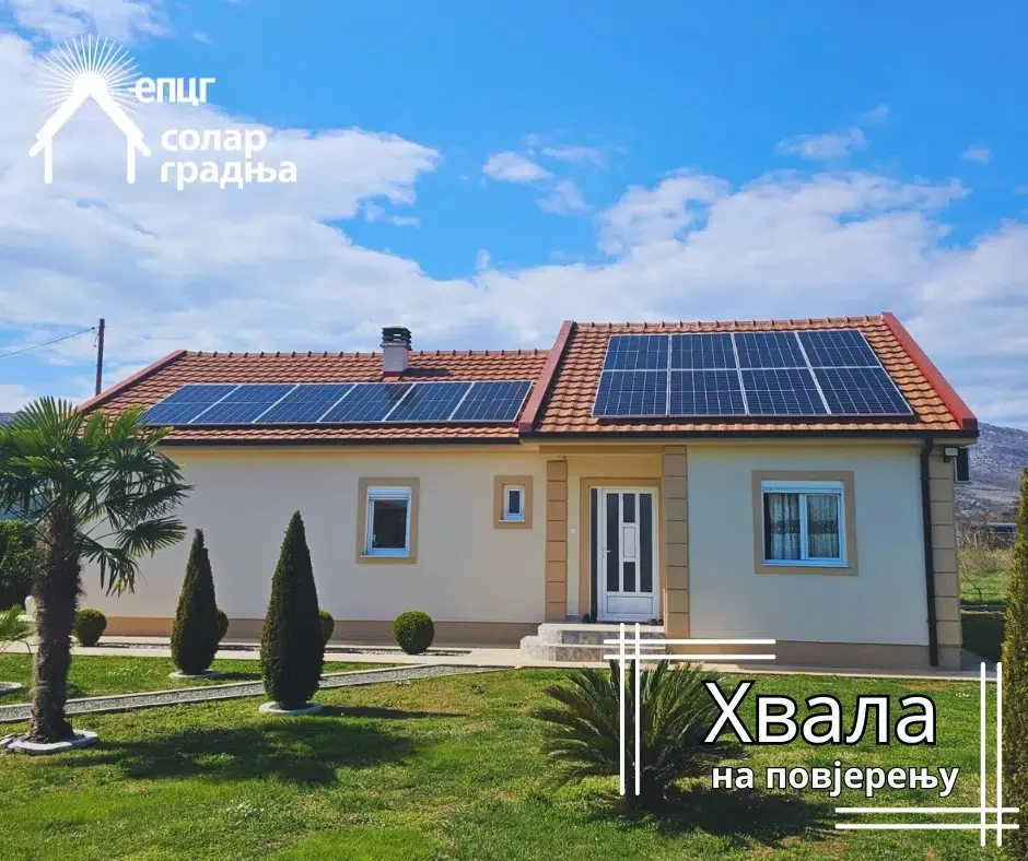 EPCG Solar gradnja: Solarne elektrane proizvele skoro 6 GWH struje
