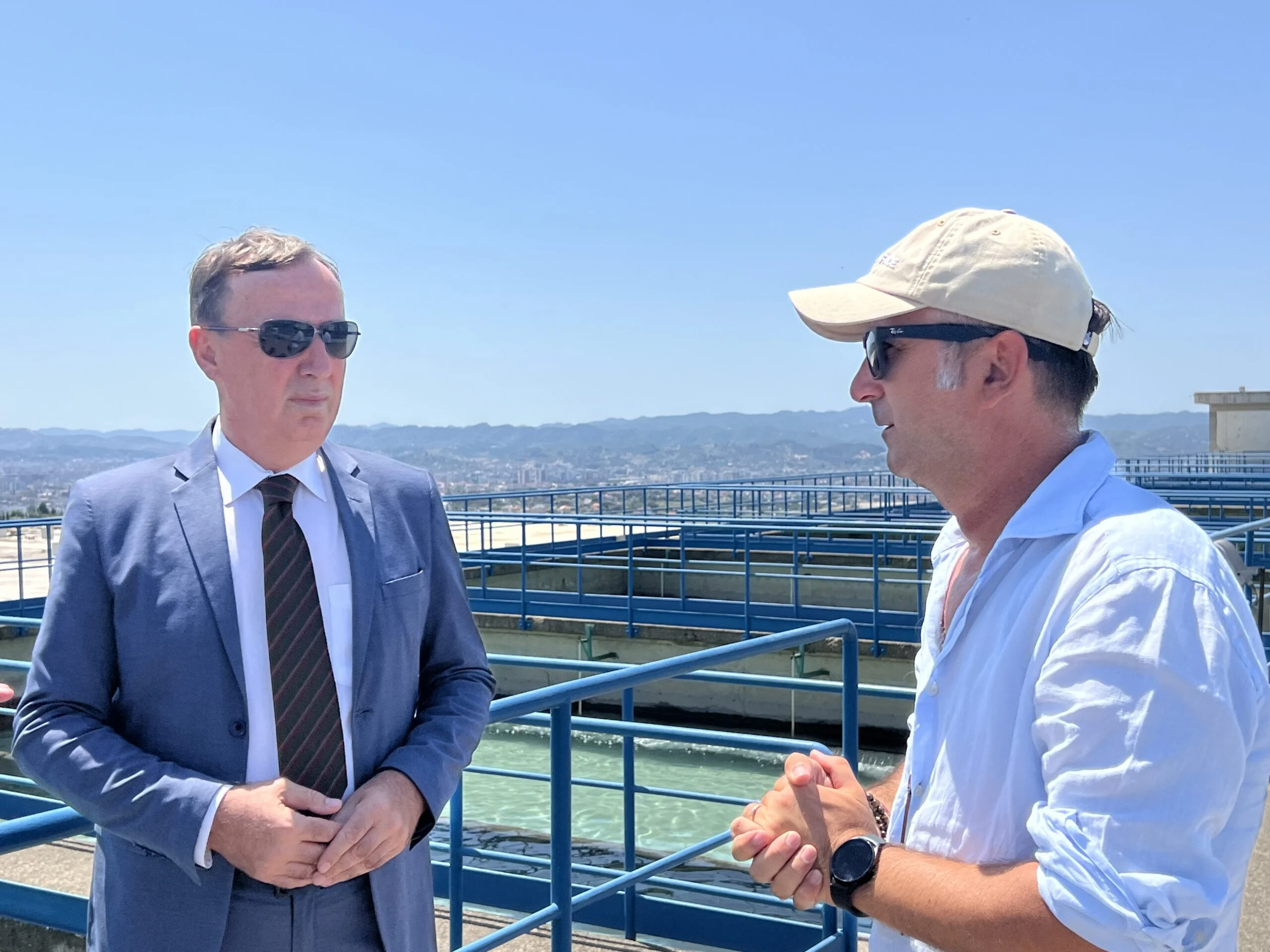 Predsjednik Odbora direktora Regionalnog vodvoda Zoran Lakušić, posjetio postrojenje za preradu vode Bovilla u Tirani
