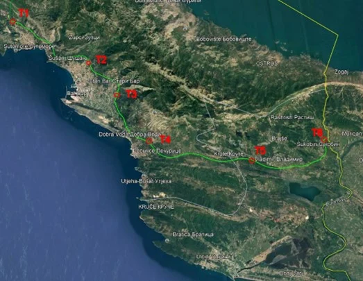 Raspisan tender za izradu Idejnog rješenja Jadransko – jonskog autoputa dionica Bar – Ulcinj – Sukobin