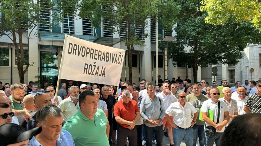 Protesti drvoprerađivača u više gradova na sjeveru