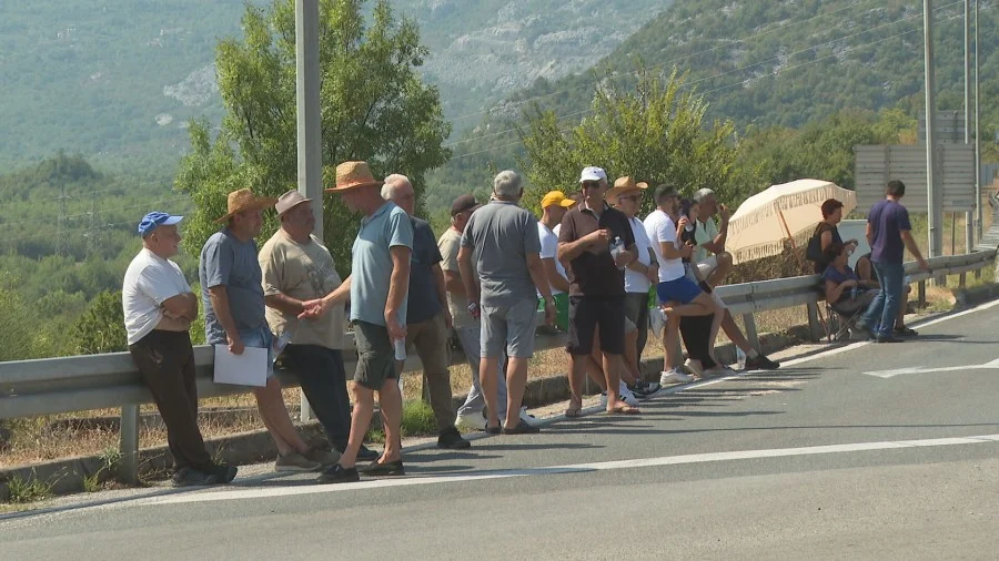 Mještani Crmnice: Ne odustajemo od protesta