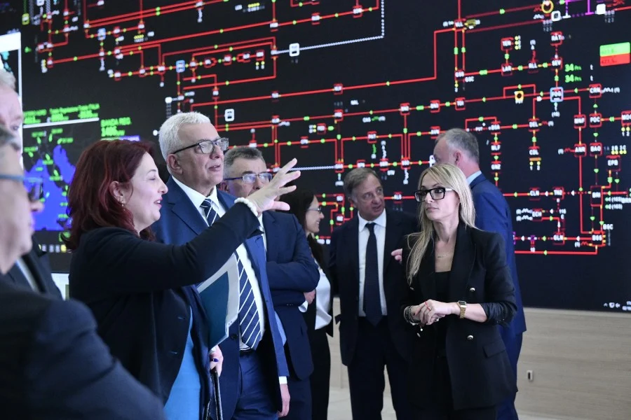 Mandić posjetio Dispečerski centar italijanske energetske kompanije Terna