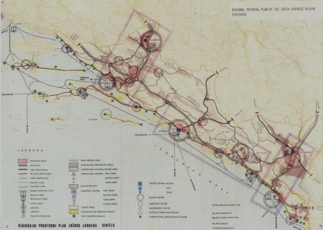 Plan Južni jadran (1969): Ekskluzivni kompleks sa 60.000 kreveta na Velikoj plaži, marina, aerodrom u Ulcinju, autoput u zaleđu Primorja...