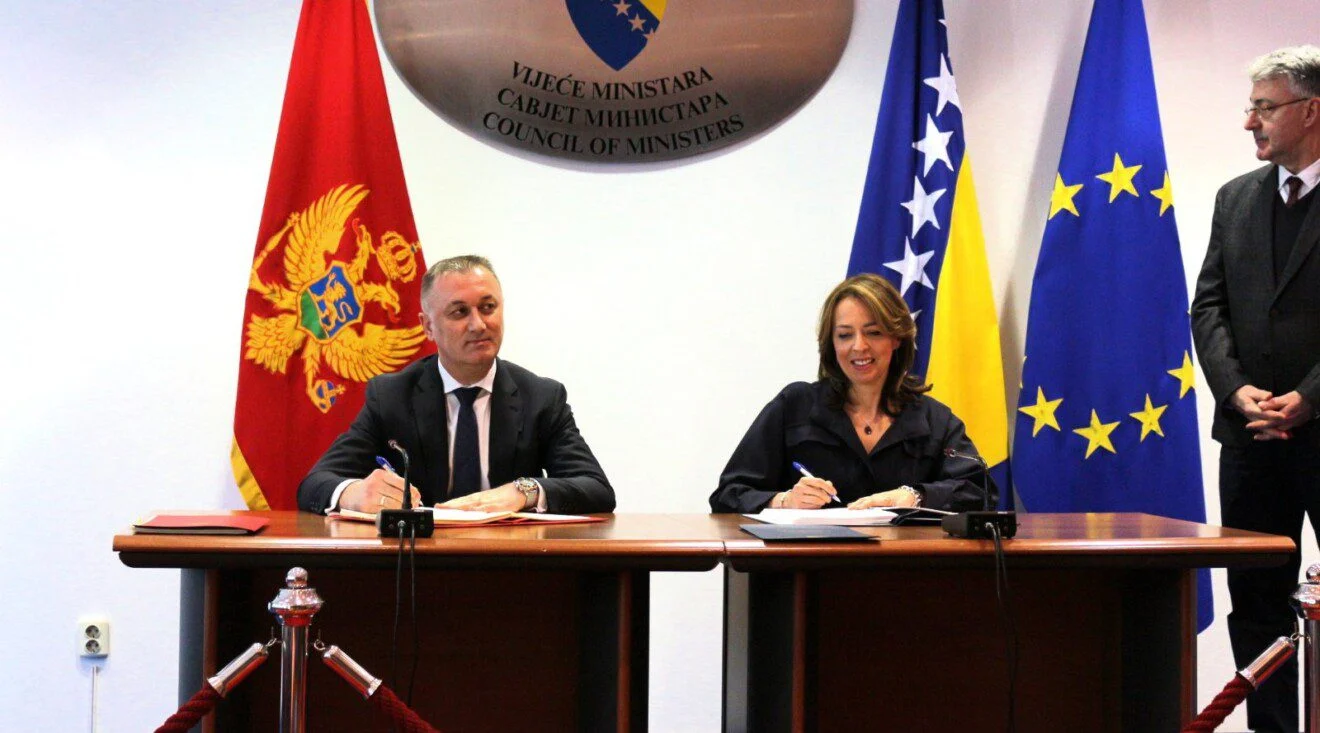 Gutić i Bošnjak potpisali Sporazum između Crne Gore i BiH o socijalnom osiguranju
