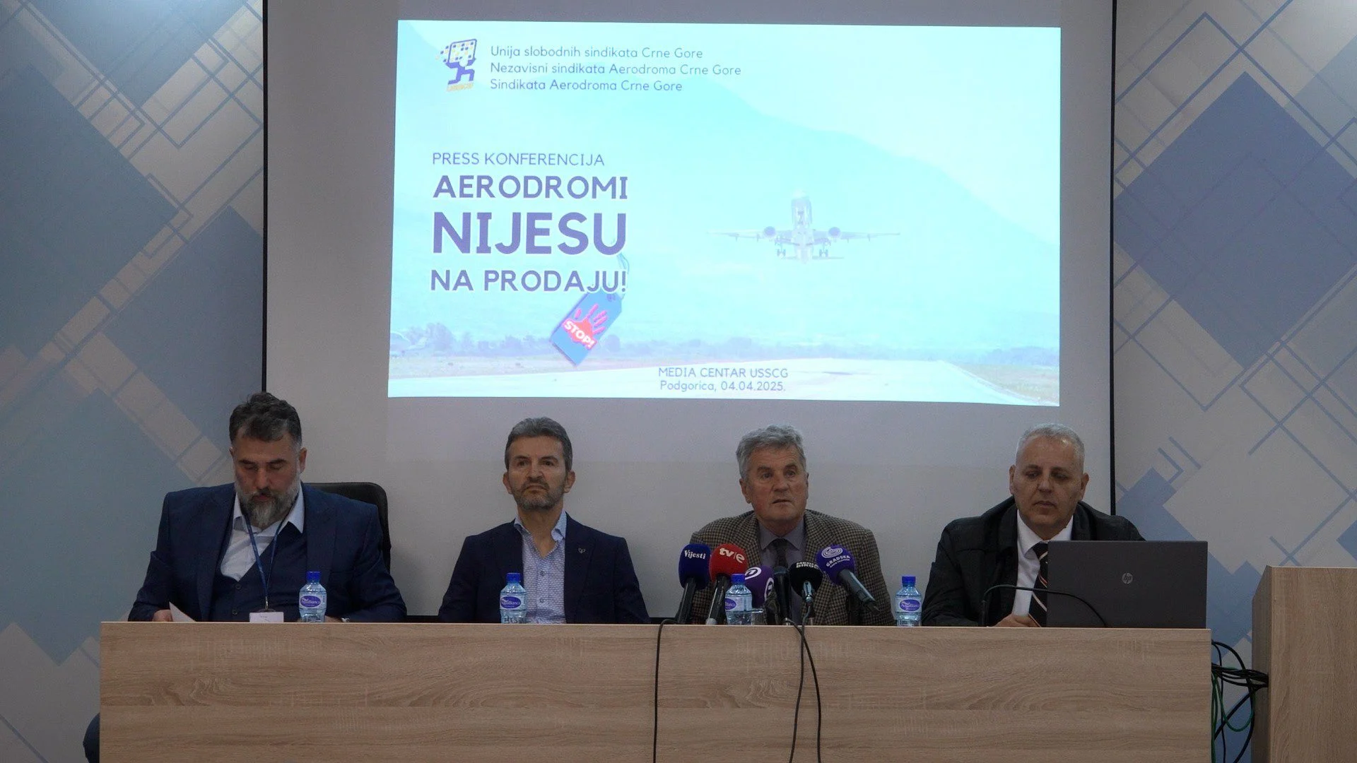 Radulović: Institucionalnim i vaninstitucionalnim načinima borbe ćemo se truditi da spriječimo koncesiju Aerodroma Crne Gore