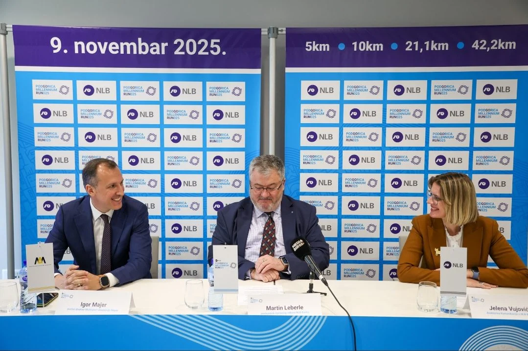 NLB Banka generalni sponzor Podgorica Millennium Run-a 9. novembra