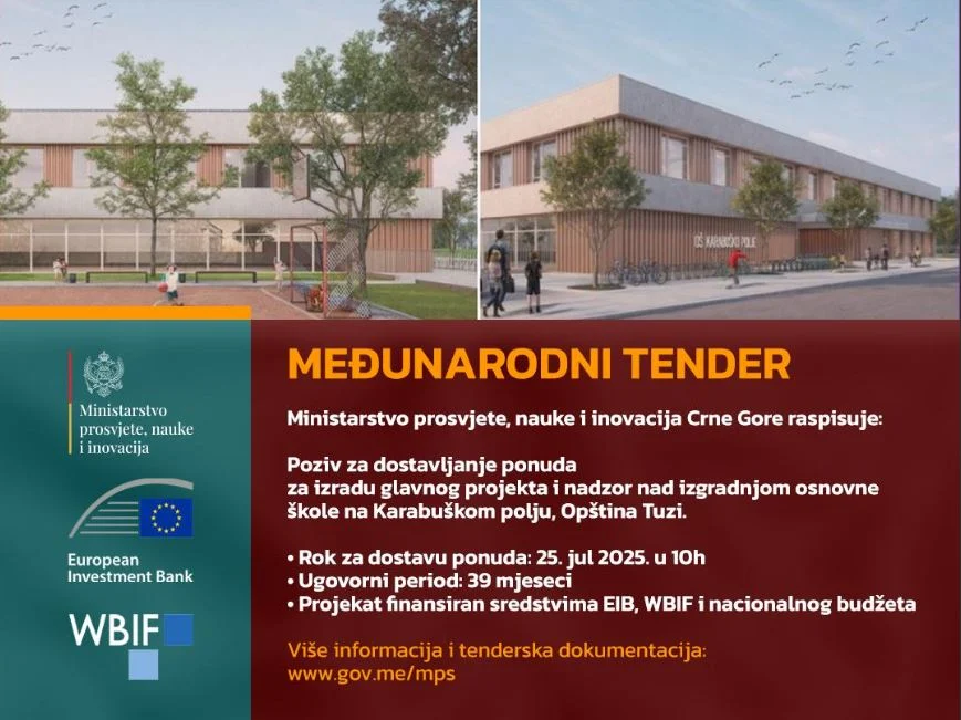 Raspisan Međunarodni tender za izgradnju škole u Karabuškom polju