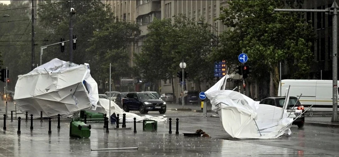 Oluja uništila Ćacilend u Beogradu