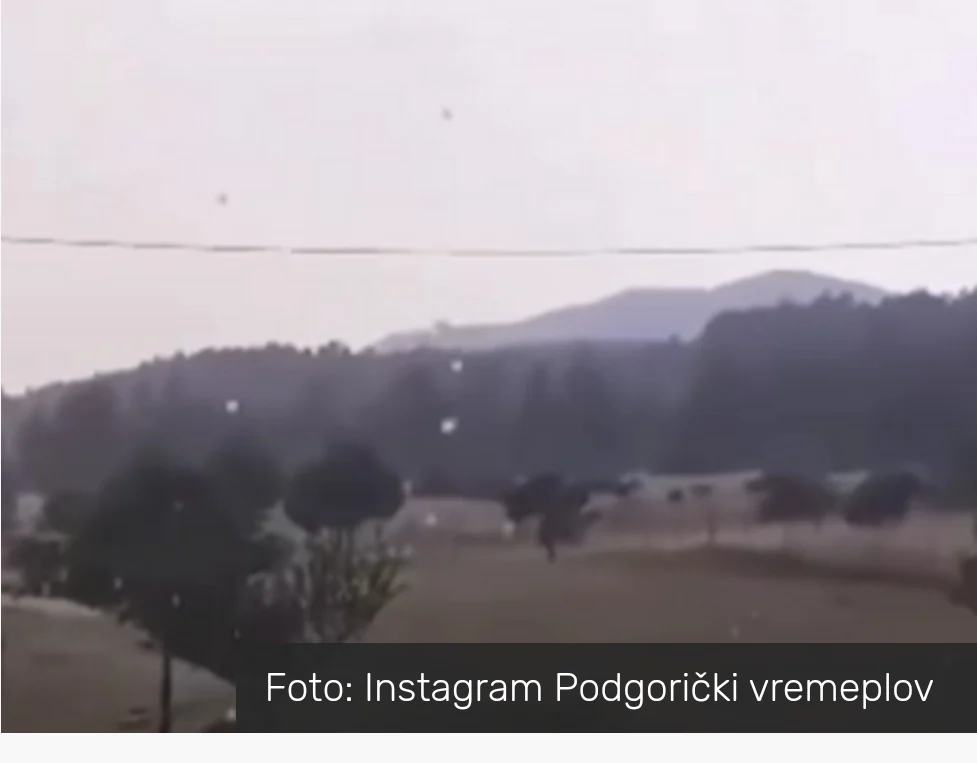 Kiša pomaže vatrogascima u Piperima i Kučima, ekipe krenule ka Rijeci piperskoj u kojoj nije pala kiša