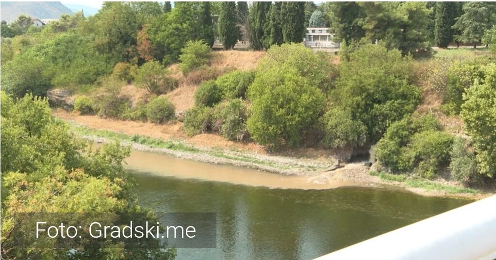 Oko 60 odsto otpadnih voda Podgorice i dalje se bez ikakvog prečišćavanja uliva u Moraču
