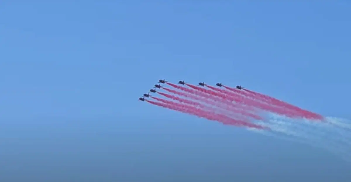 Spektakularan prelet aviona RAF-a iznad Crne Gore