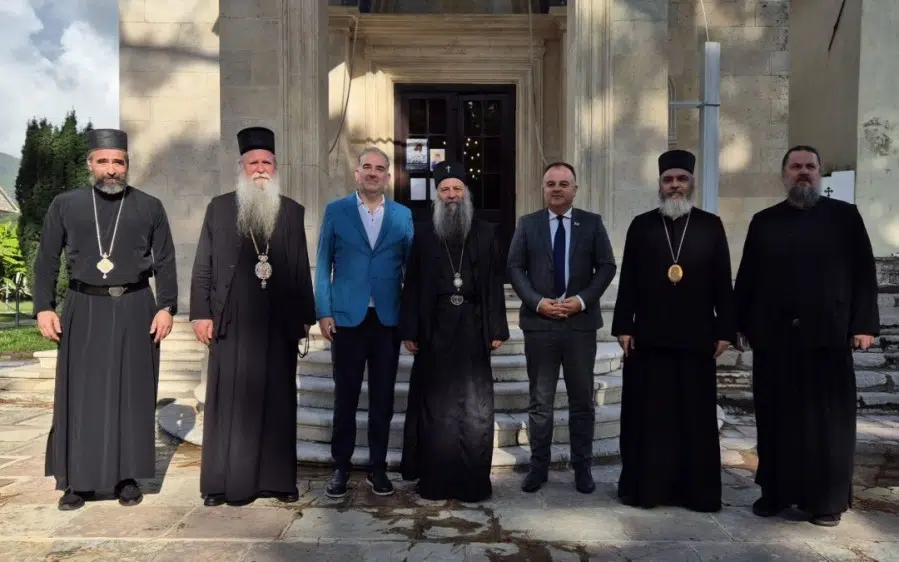 Srpski patrijarh Porfirije posjetio manastir Savinu