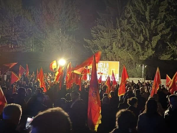 Sa skupa DPS u Beranama poručeno: Budna je građanska i antifašistička Crna Gora (VIDEO)