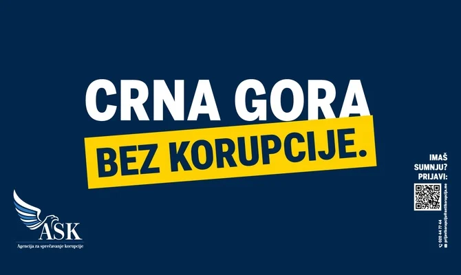 ASK pokrenula kampanju "Crna Gora bez korupcije"