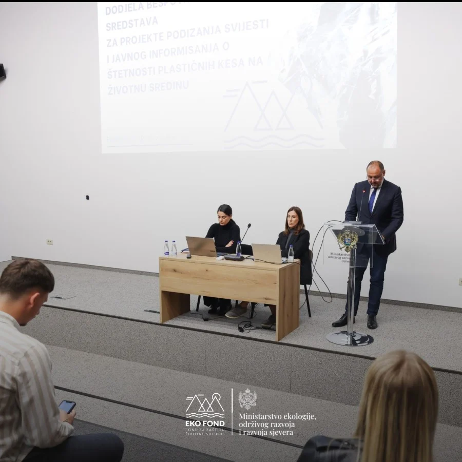 Predstavljen Javni poziv za projekte podizanja svijesti o štetnosti plastičnih kesa