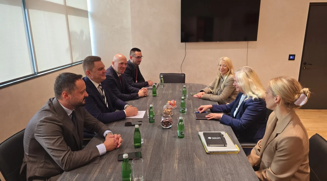 Šahmanović sa ambasadorkom Kraljevine Norveške: Za Crnu Goru od strateškog značaja dalje unapređenje rada berze električne energije