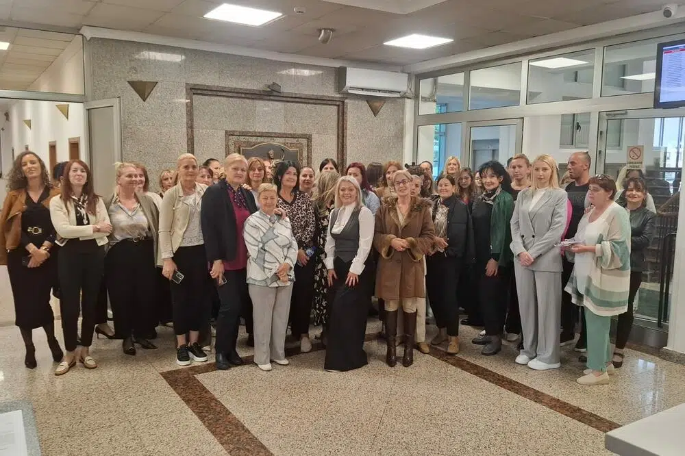 Štrajk upozorenja u Višem sudu: Godinama ukazujemo na problem niskih zarada