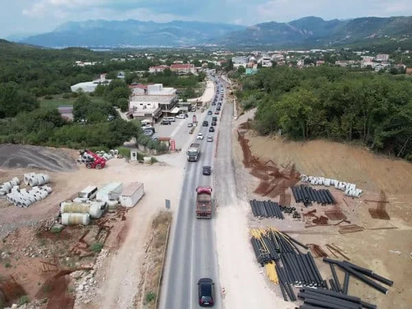 Bulevar Jaz - Tivat: Urađeno tek pola posla, Kinezi će tražiti još vremena i para